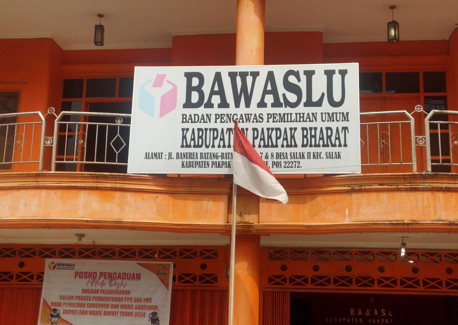 kantor bawaslu kabupaten pakpak bharat